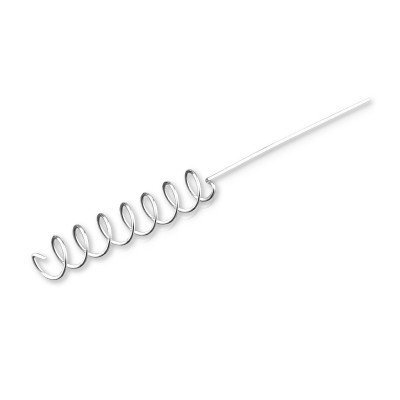الکترود مارپیچ مطابق با وینکلر ساخته شده از پلاتین / ایریدیوم 90/10٪. EL02، قطر سیم 1.10 میلی متر