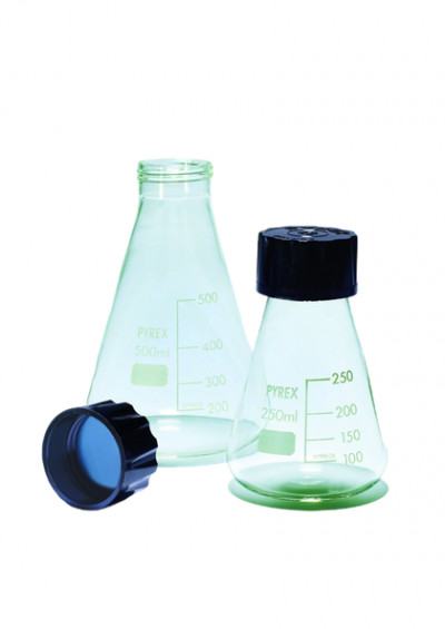 ارلن مایر درپیچدار 100 میلی ساخت کمپانی PYREX انگلستان کد 1137/03D