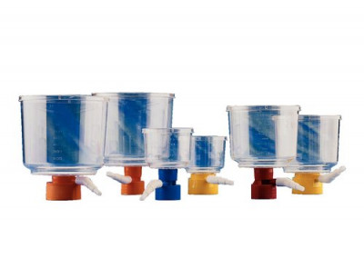 فیلتر خلاء بالای بطری CORNING 430625، استریل، ظرفیت 150 میلی لیتر، منافذ غشایی 0.45 میکرومتر، قطر گردن 33 میلی متر، غشای استات سلولز