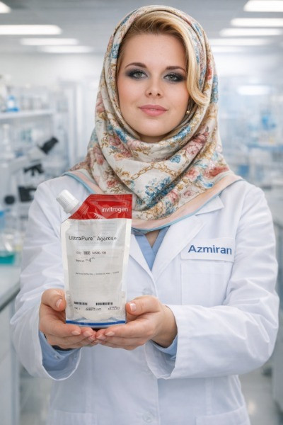 خرید و قیمت آگارز UltraPure™ از Invitrogen | گرید UltraPure |  بسته بندی 500 گرمی | کد محصول 16500100
