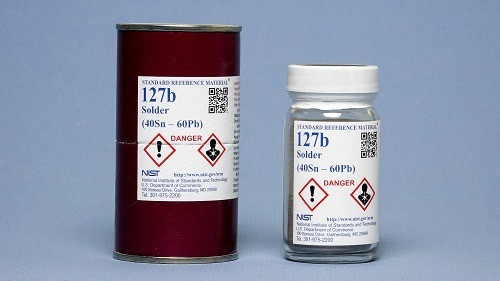 خرید NIST SRM 127b لحیم 40Sn–60Pb پودری 150 گرم | آزمیران